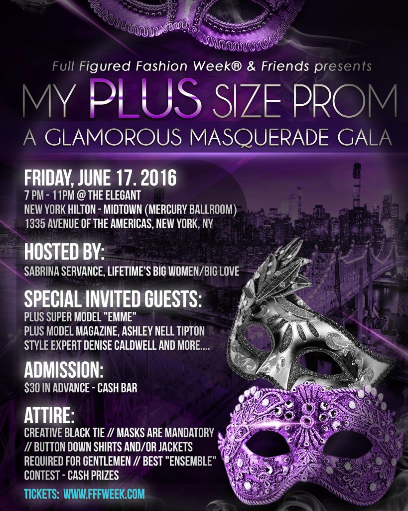 My Plus Size Prom/Masquerade Gala